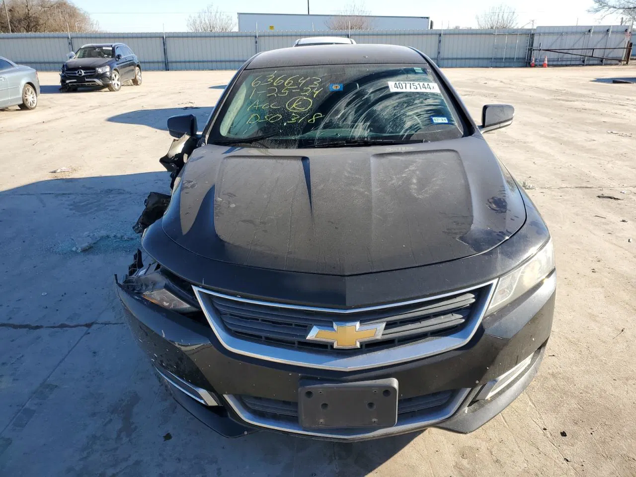 2017 Chevrolet Impala Ls Black vin: 1G11Z5SA4HU206433