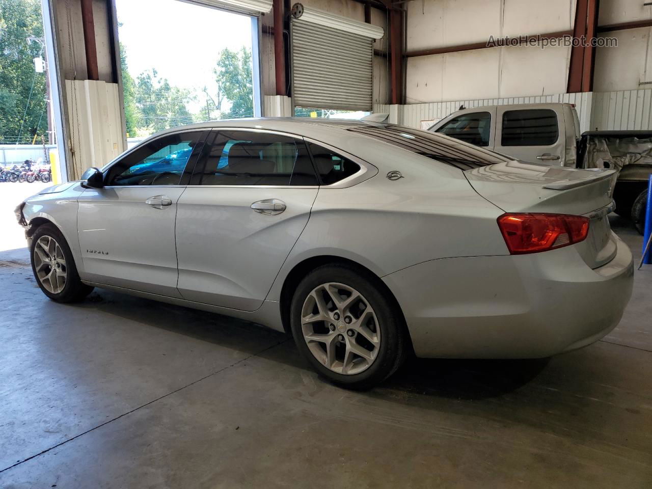 2016 Chevrolet Impala Ls Silver vin: 1G11Z5SA6GU162028