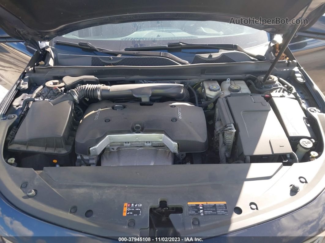 2017 Chevrolet Impala Ls Синий vin: 1G11Z5SA9HU164602
