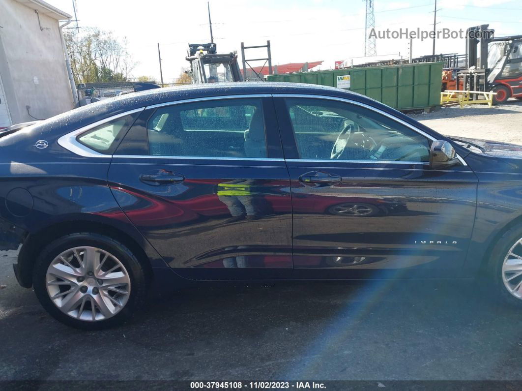 2017 Chevrolet Impala Ls Синий vin: 1G11Z5SA9HU164602