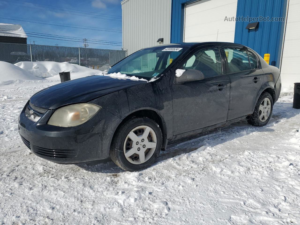 2007 Chevrolet Cobalt Ls Black vin: 1G1AJ55F677320140