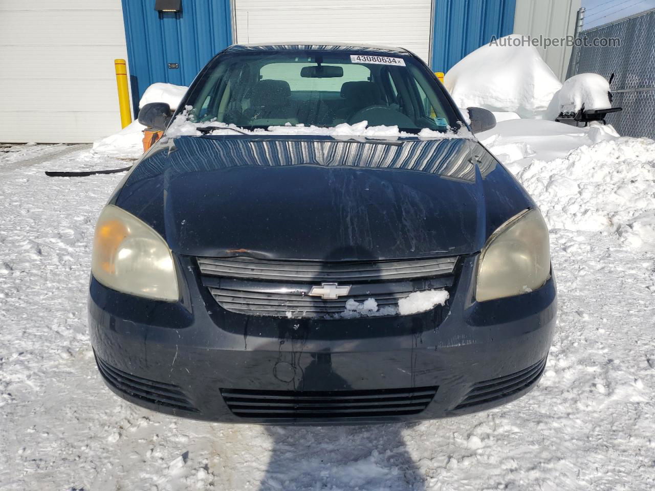 2007 Chevrolet Cobalt Ls Black vin: 1G1AJ55F677320140