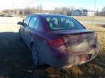 2007 Chevrolet Cobalt Ls Red vin: 1G1AJ55F877297623