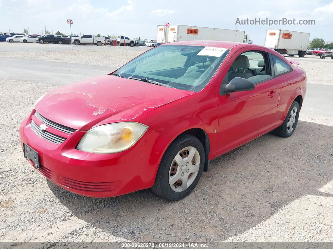 2007 Chevrolet Cobalt Ls Red vin: 1G1AK15F077208519