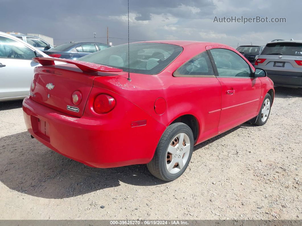 2007 Chevrolet Cobalt Ls Red vin: 1G1AK15F077208519