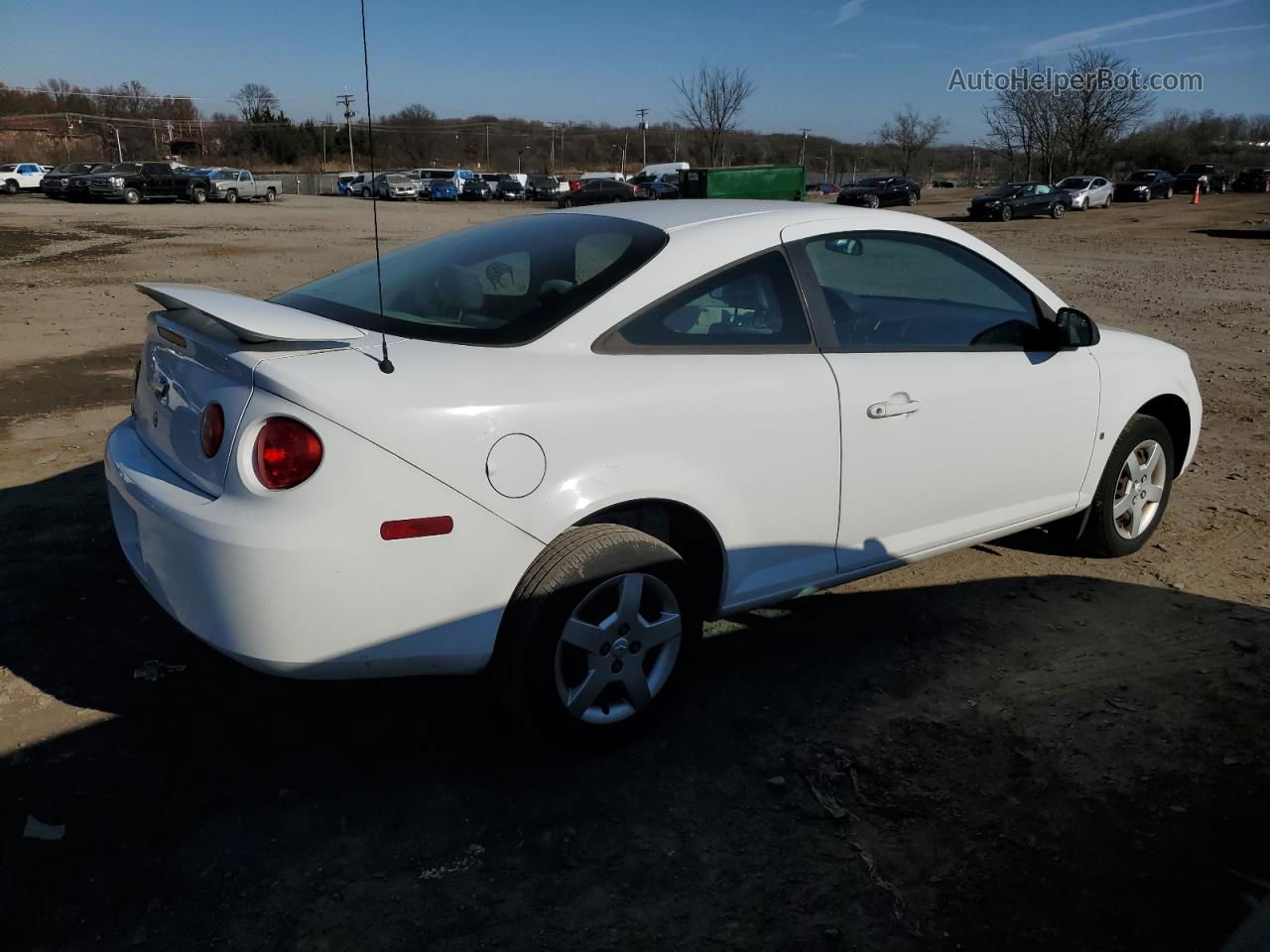 2007 Chevrolet Cobalt Ls Белый vin: 1G1AK15F077272057