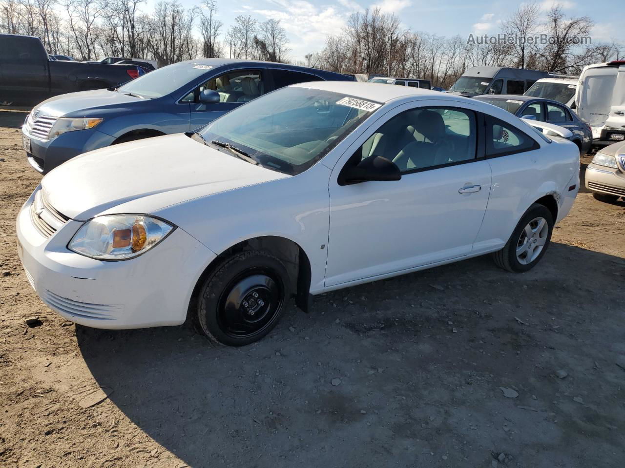 2007 Chevrolet Cobalt Ls Белый vin: 1G1AK15F077272057