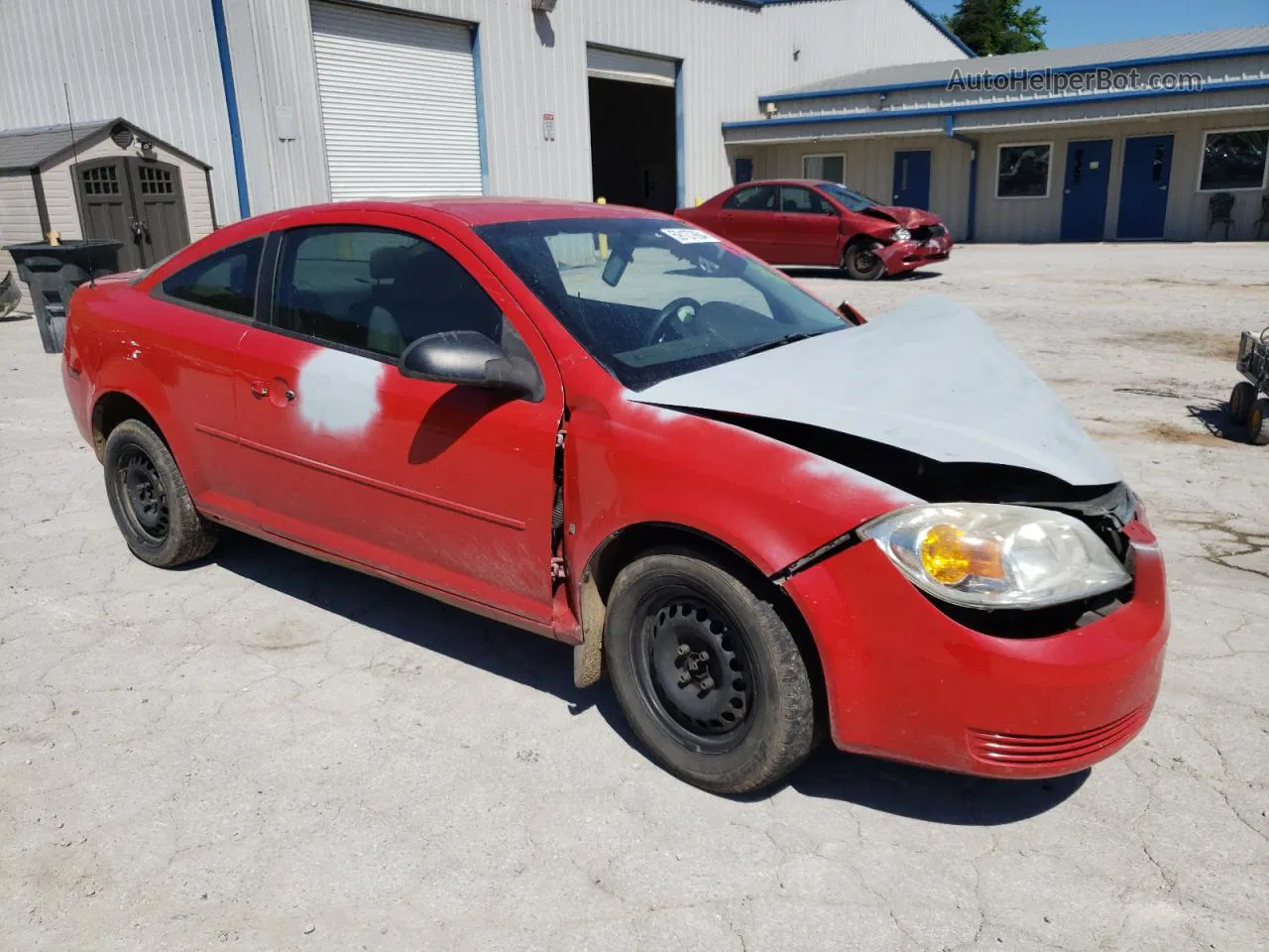 2007 Chevrolet Cobalt Ls Red vin: 1G1AK15F077339269