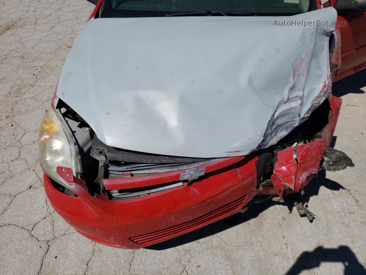 2007 Chevrolet Cobalt Ls Red vin: 1G1AK15F077339269