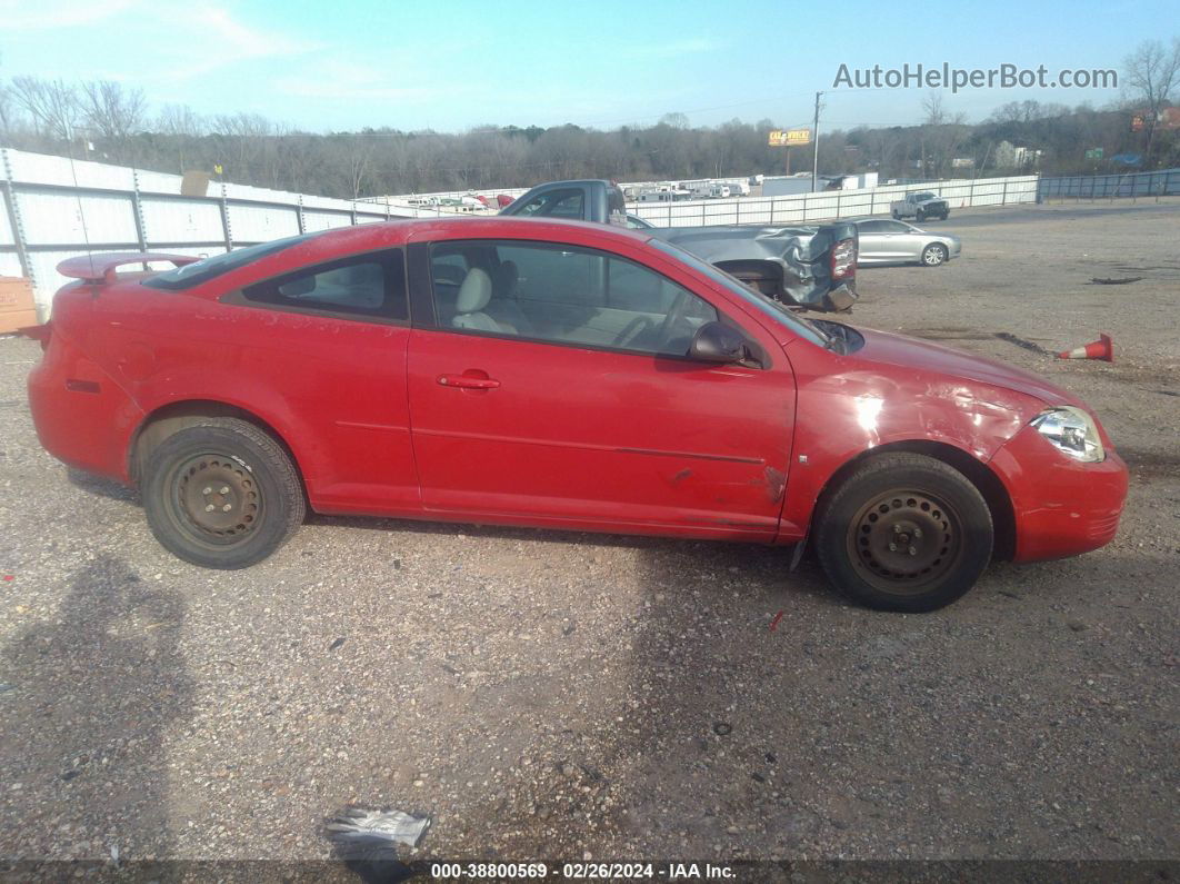 2007 Chevrolet Cobalt Ls Red vin: 1G1AK15F177218024