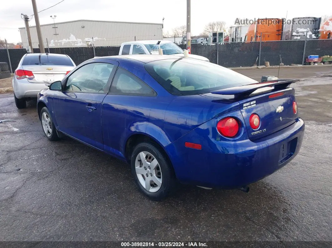 2007 Chevrolet Cobalt Ls Blue vin: 1G1AK15F277109099