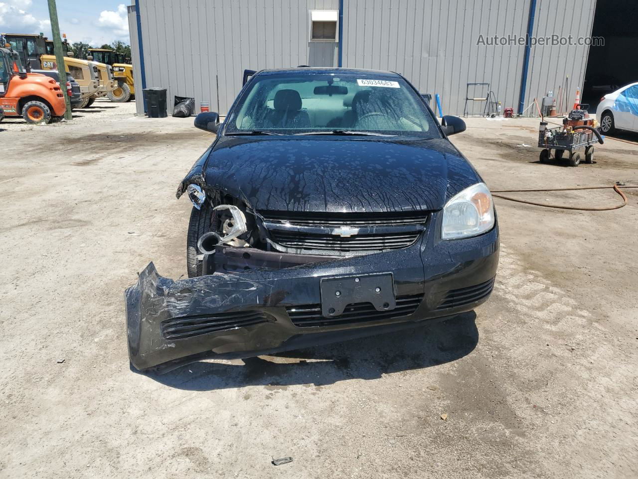 2007 Chevrolet Cobalt Ls Black vin: 1G1AK15F377145836