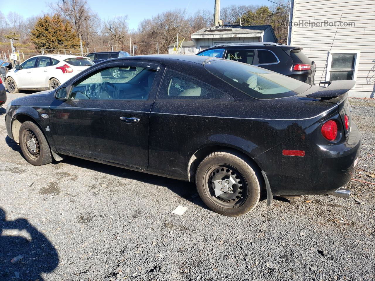 2007 Chevrolet Cobalt Ls Black vin: 1G1AK15F377148638