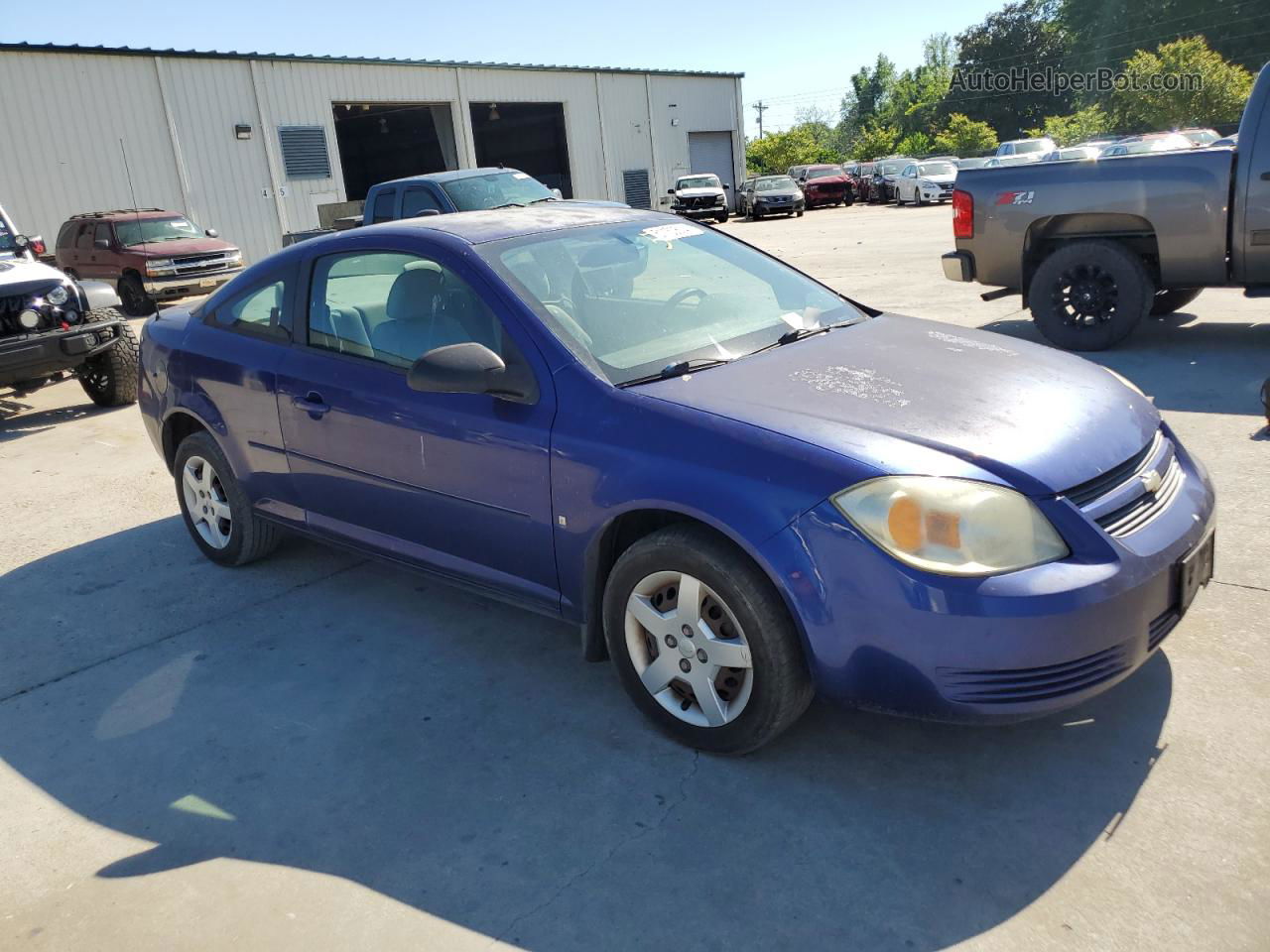 2007 Chevrolet Cobalt Ls Синий vin: 1G1AK15F377182417