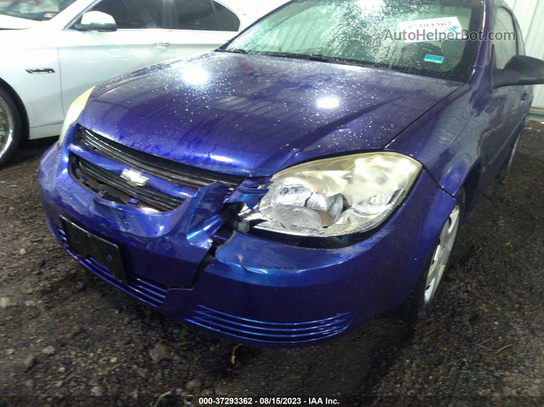 2007 Chevrolet Cobalt Ls Blue vin: 1G1AK15F377212158