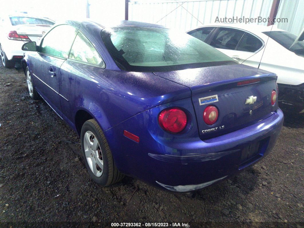 2007 Chevrolet Cobalt Ls Синий vin: 1G1AK15F377212158