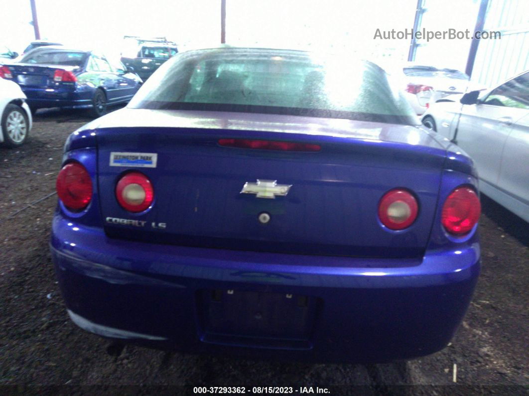 2007 Chevrolet Cobalt Ls Blue vin: 1G1AK15F377212158