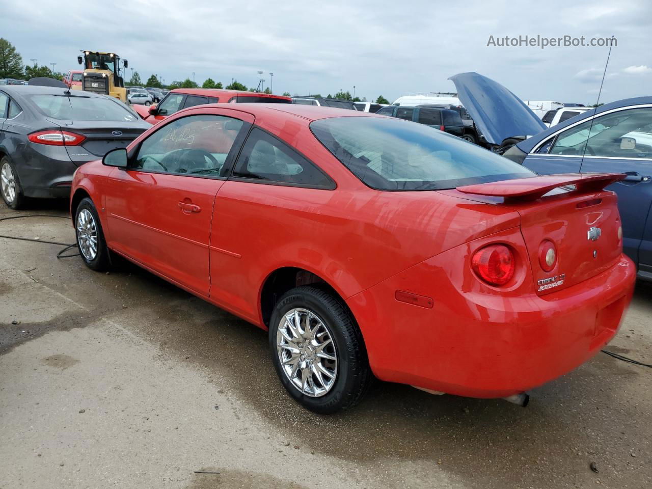 2007 Chevrolet Cobalt Ls Red vin: 1G1AK15F377403854