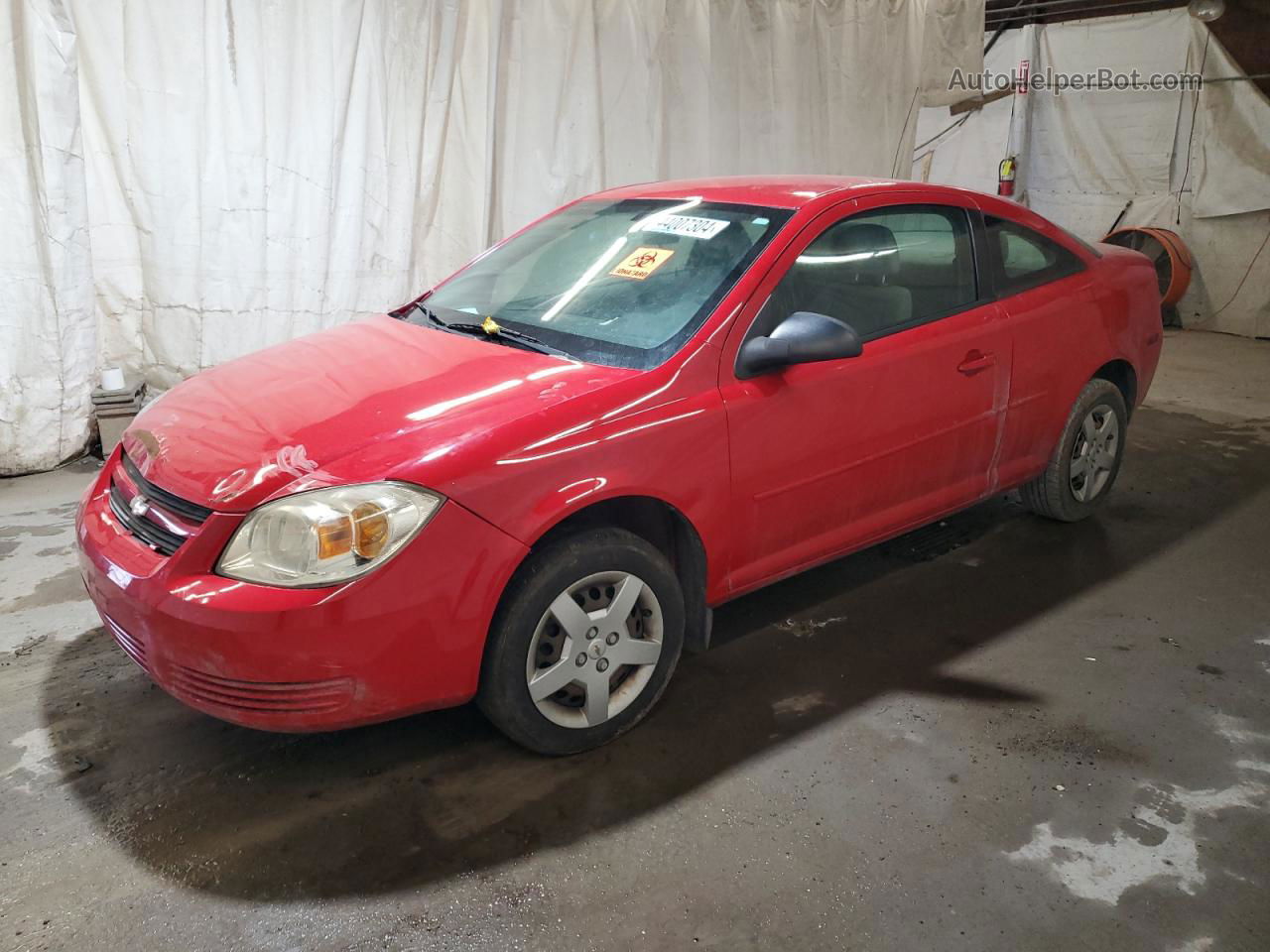 2007 Chevrolet Cobalt Ls Red vin: 1G1AK15F477179798