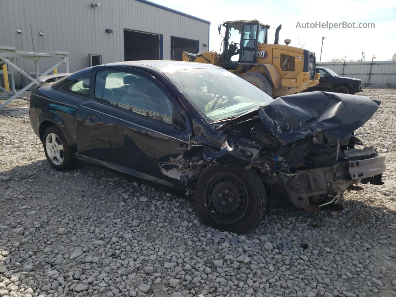 2007 Chevrolet Cobalt Ls Black vin: 1G1AK15F477269369