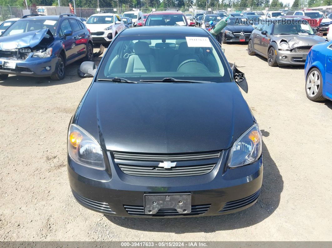 2007 Chevrolet Cobalt Ls Black vin: 1G1AK15F577110912