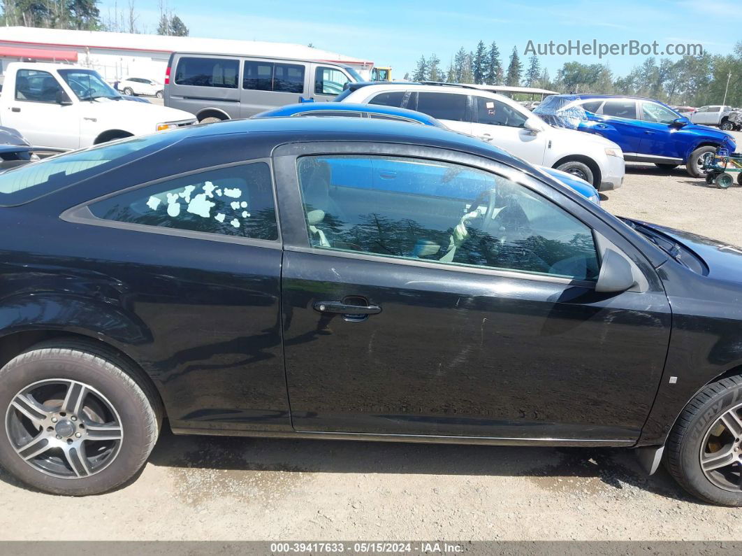 2007 Chevrolet Cobalt Ls Black vin: 1G1AK15F577110912