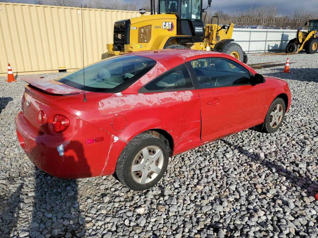 2007 Chevrolet Cobalt Ls Red vin: 1G1AK15F577174786