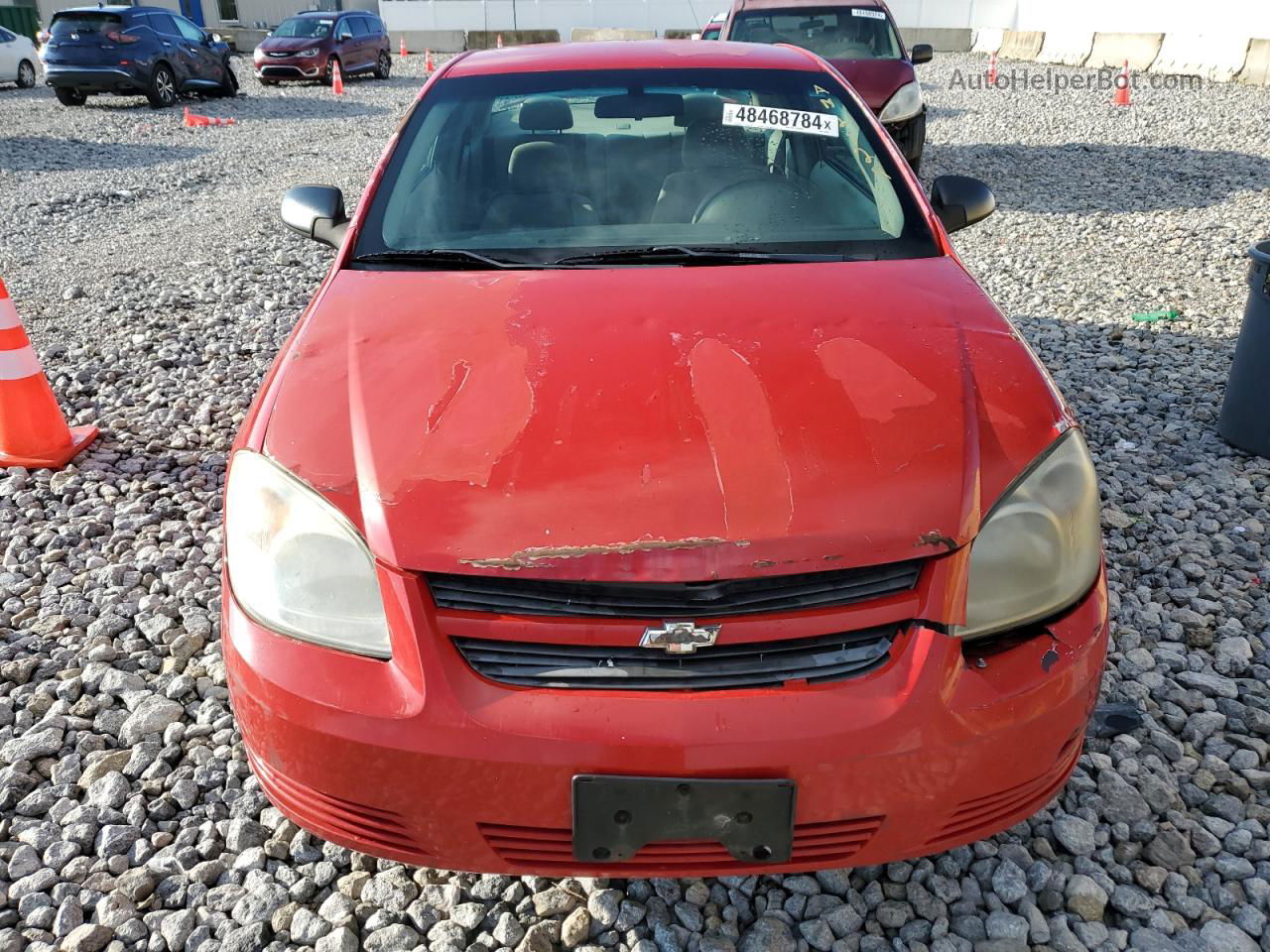 2007 Chevrolet Cobalt Ls Red vin: 1G1AK15F577174786