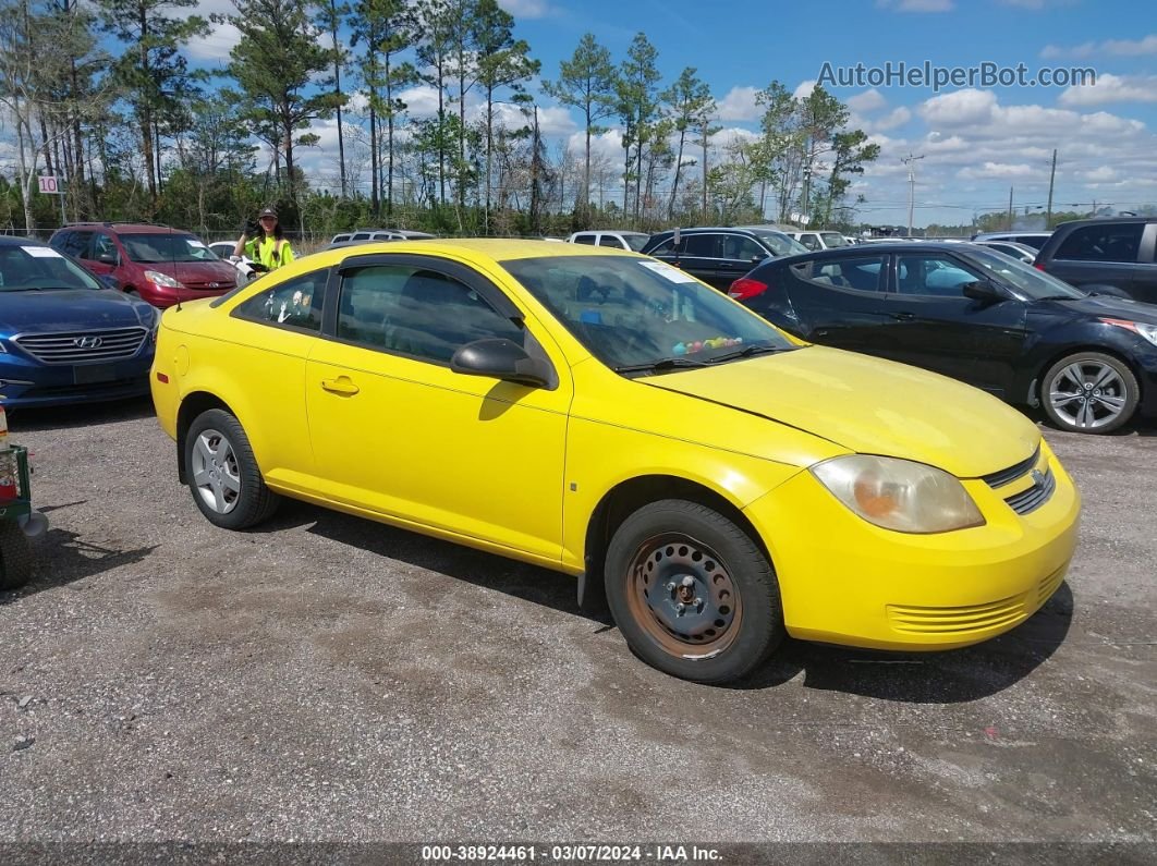 2007 Chevrolet Cobalt Ls Yellow vin: 1G1AK15F577371831