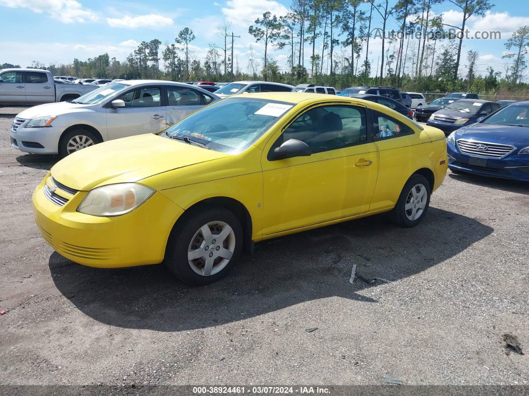 2007 Chevrolet Cobalt Ls Yellow vin: 1G1AK15F577371831