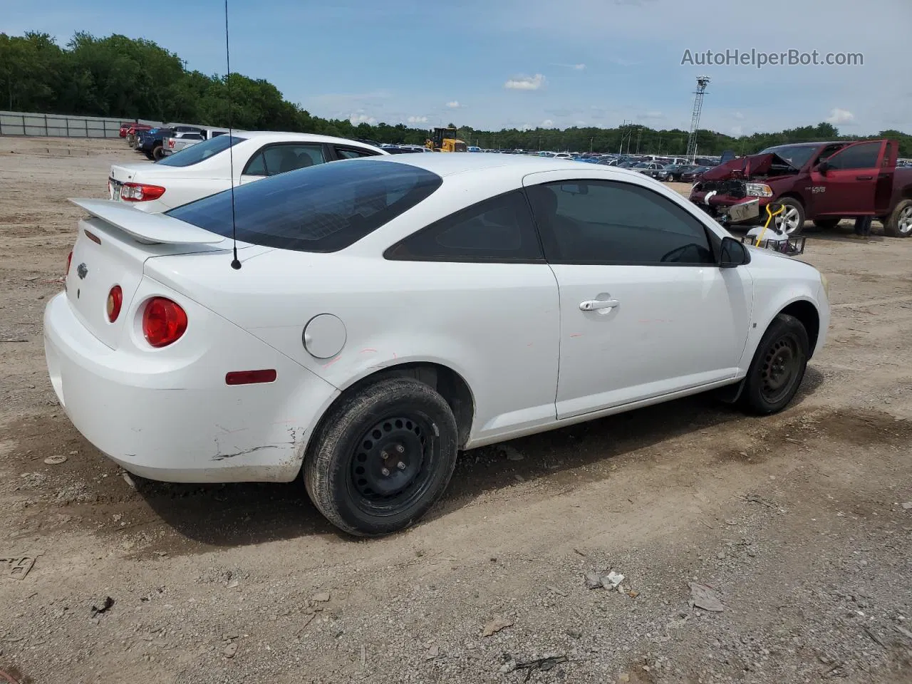 2007 Chevrolet Cobalt Ls White vin: 1G1AK15F677370638