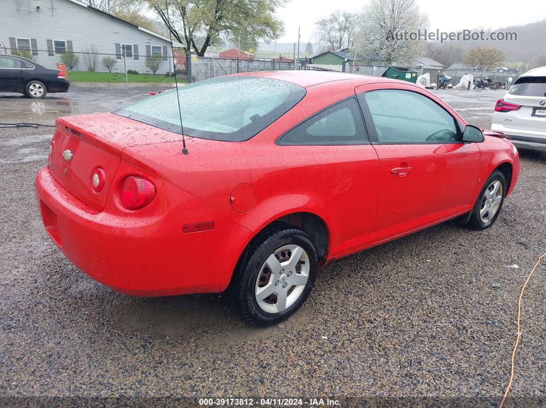 2007 Chevrolet Cobalt Ls Red vin: 1G1AK15F777103931