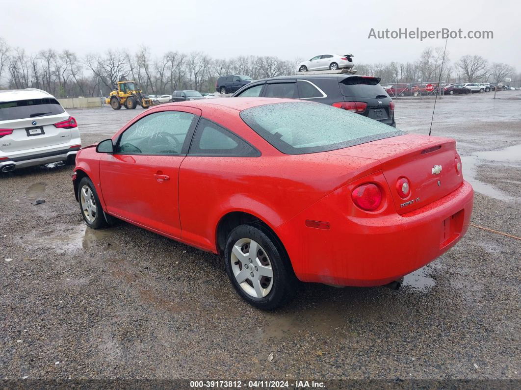 2007 Chevrolet Cobalt Ls Red vin: 1G1AK15F777103931