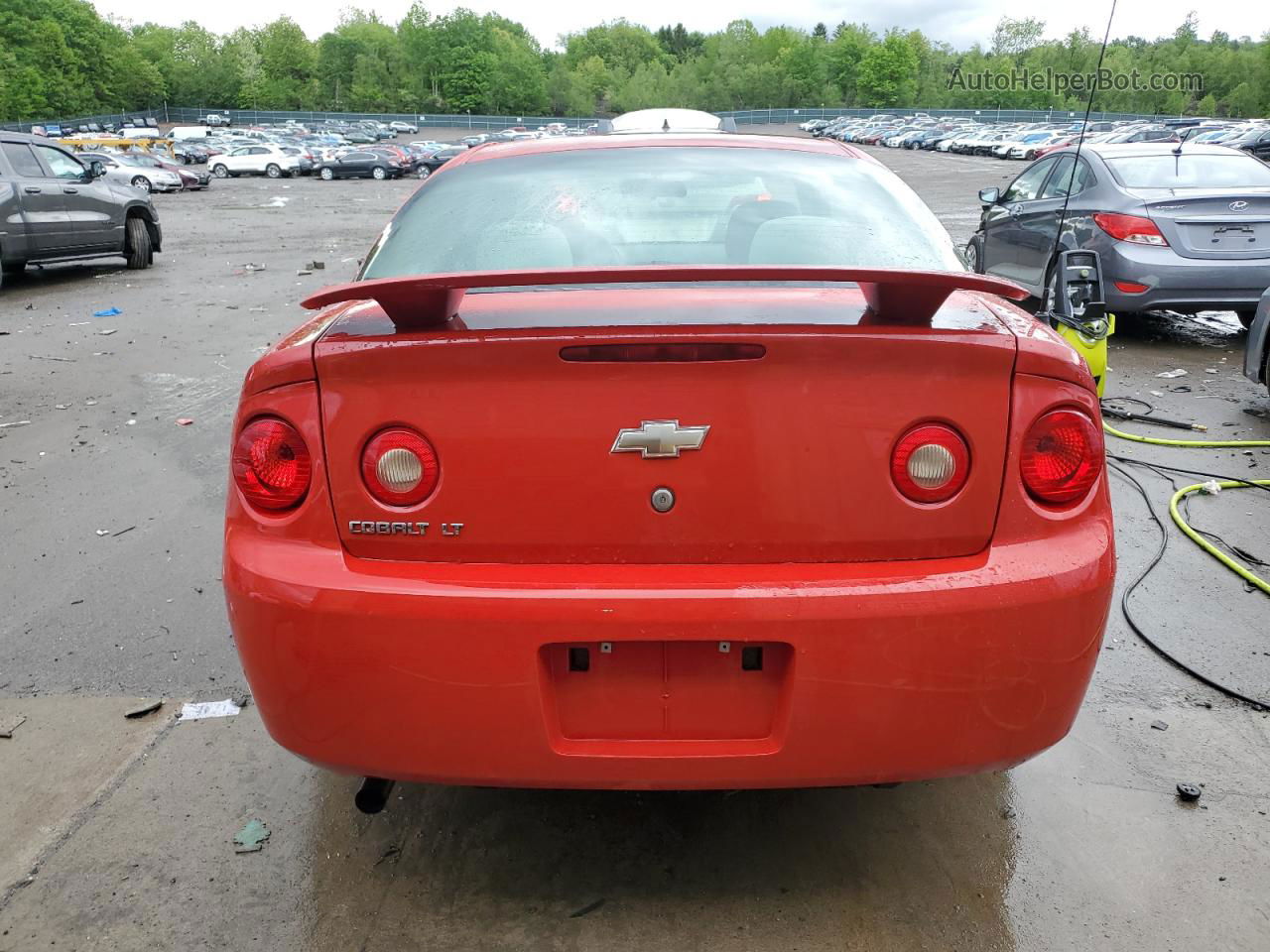 2007 Chevrolet Cobalt Ls Red vin: 1G1AK15F777156435