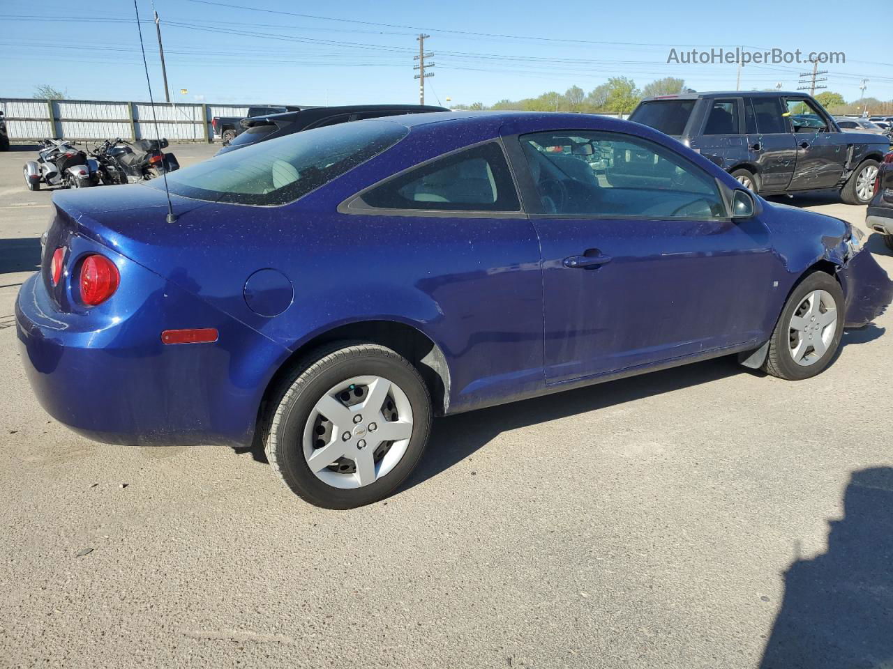 2007 Chevrolet Cobalt Ls Blue vin: 1G1AK15F777379414