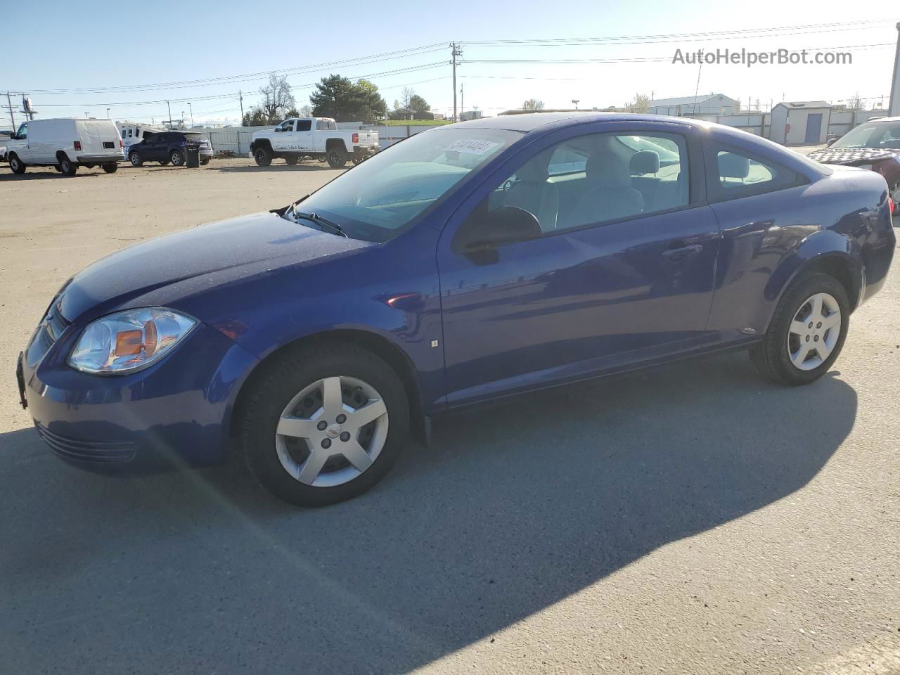 2007 Chevrolet Cobalt Ls Blue vin: 1G1AK15F777379414