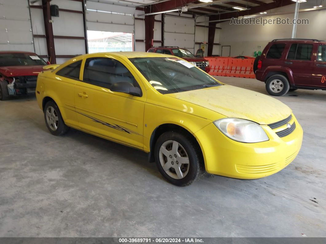 2007 Chevrolet Cobalt Ls Yellow vin: 1G1AK15F877208851