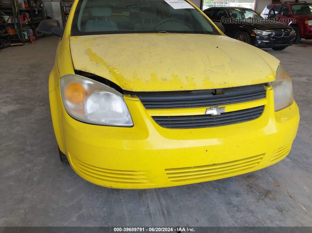 2007 Chevrolet Cobalt Ls Yellow vin: 1G1AK15F877208851