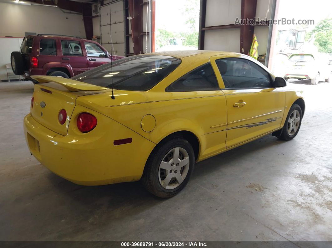 2007 Chevrolet Cobalt Ls Yellow vin: 1G1AK15F877208851