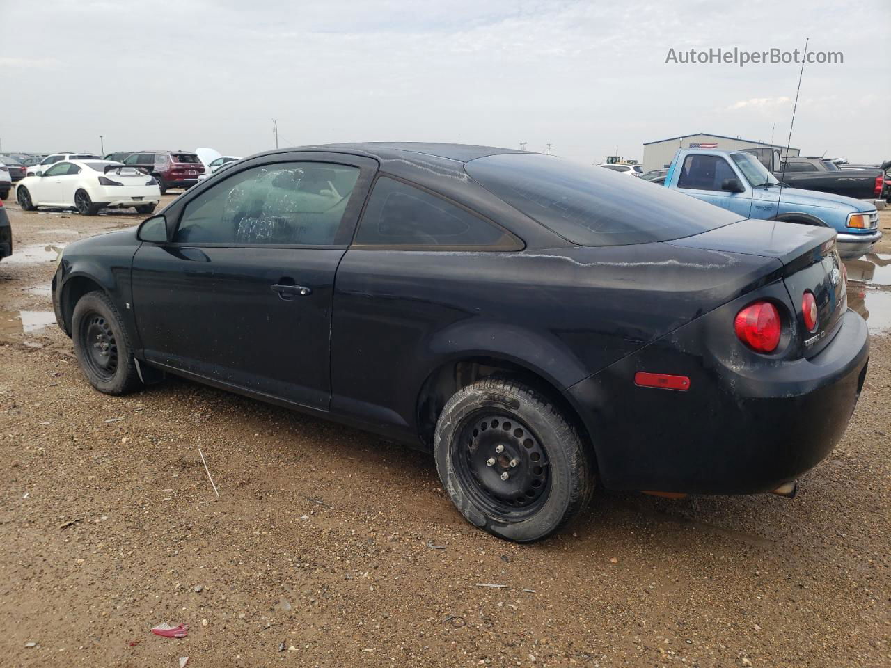 2007 Chevrolet Cobalt Ls Black vin: 1G1AK15F877303524