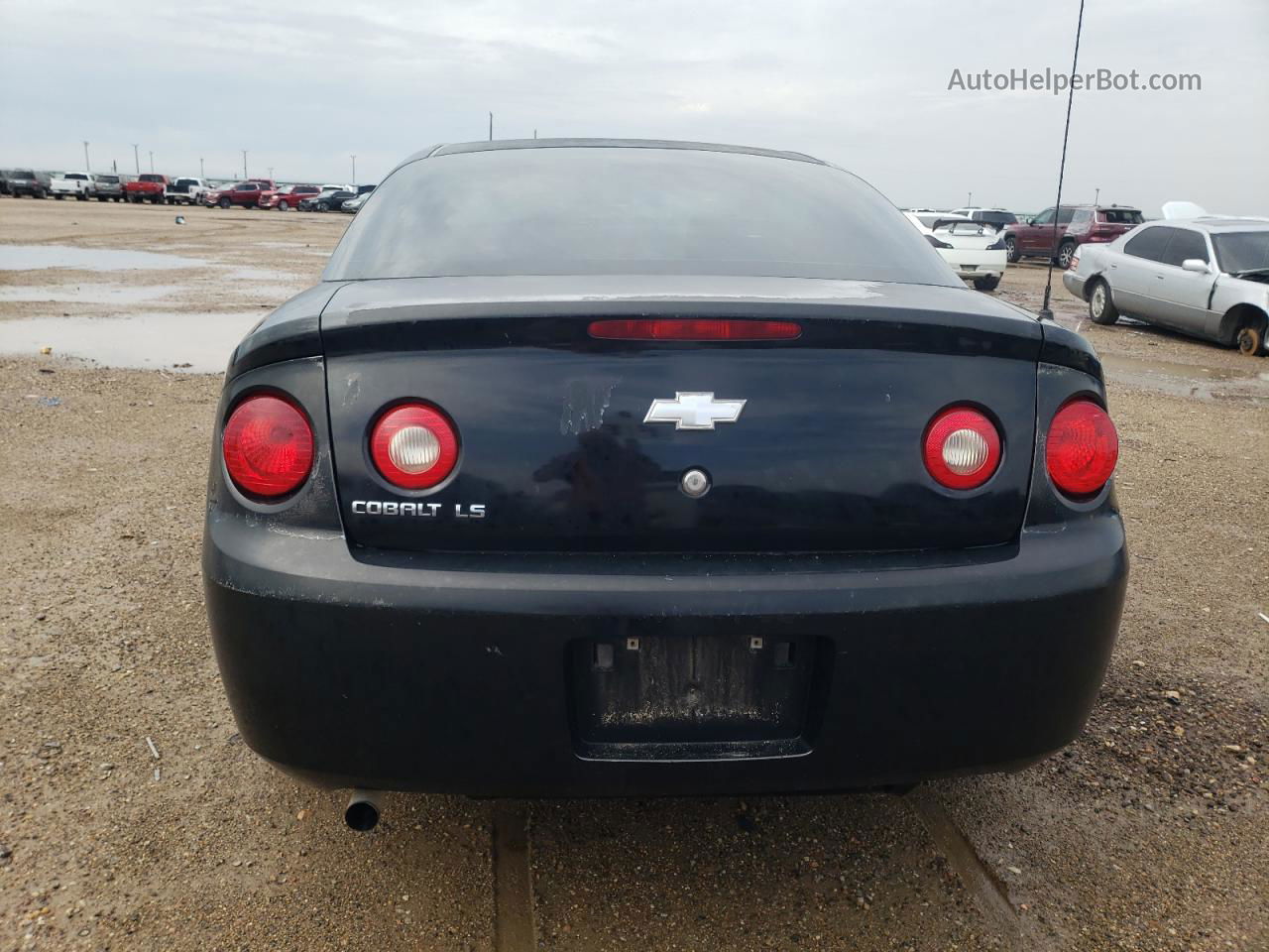 2007 Chevrolet Cobalt Ls Black vin: 1G1AK15F877303524