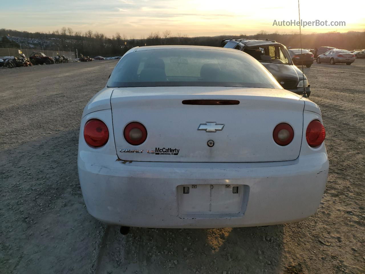 2007 Chevrolet Cobalt Ls White vin: 1G1AK15F877313809