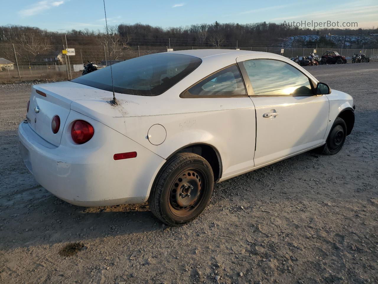 2007 Chevrolet Cobalt Ls White vin: 1G1AK15F877313809