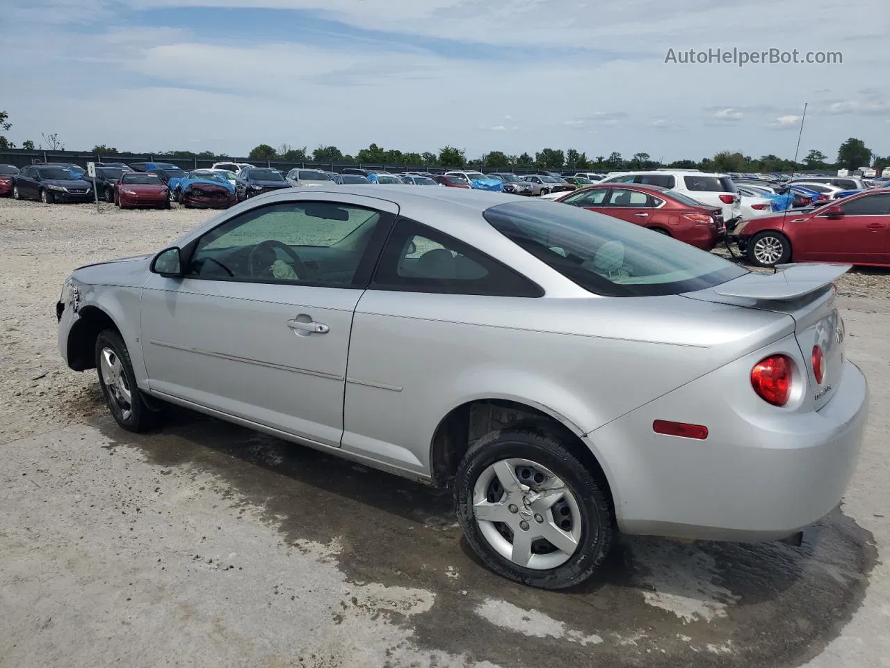 2007 Chevrolet Cobalt Ls Silver vin: 1G1AK15F877381642