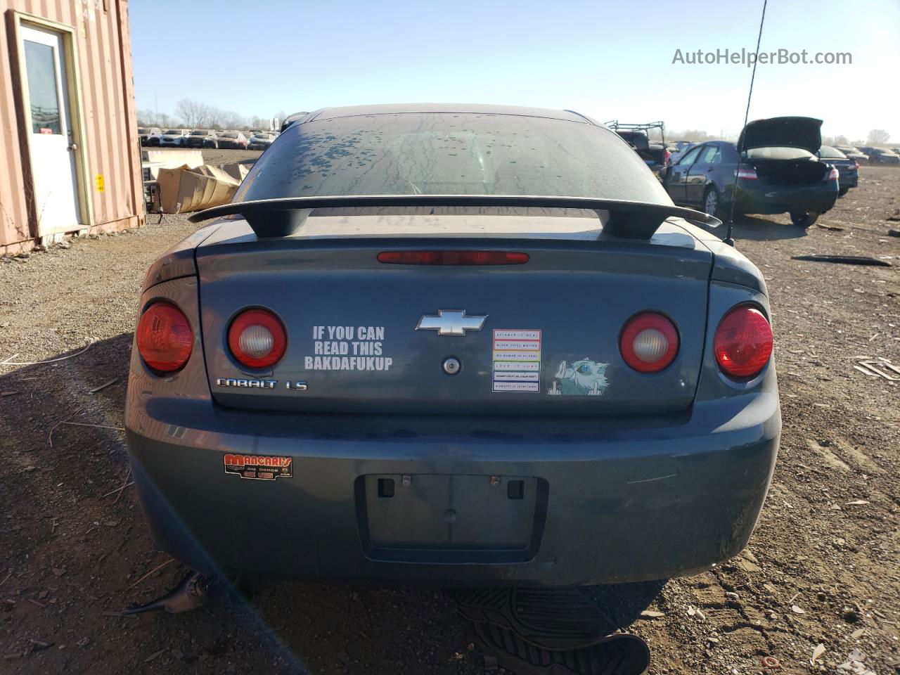 2007 Chevrolet Cobalt Ls Gray vin: 1G1AK15F877391328