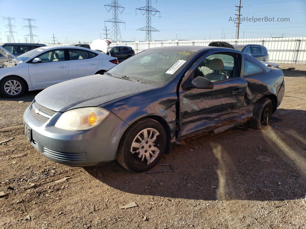 2007 Chevrolet Cobalt Ls Серый vin: 1G1AK15F877391328