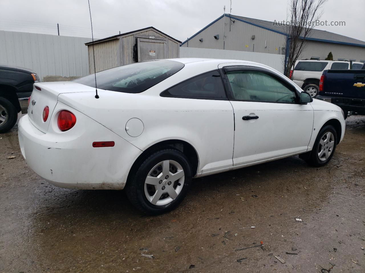 2007 Chevrolet Cobalt Ls Белый vin: 1G1AK15F977145663