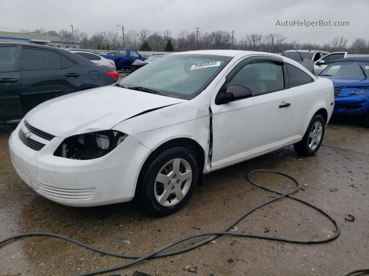 2007 Chevrolet Cobalt Ls White vin: 1G1AK15F977145663