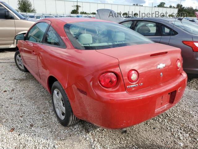 2007 Chevrolet Cobalt Ls Red vin: 1G1AK15F977146845