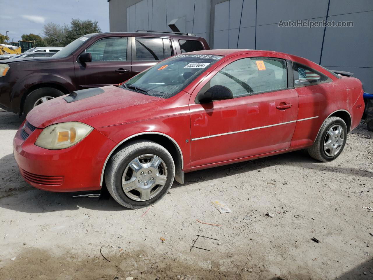 2007 Chevrolet Cobalt Ls Красный vin: 1G1AK15F977386509